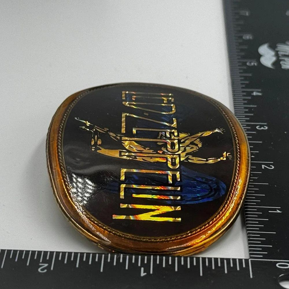 Vintage 1977 Led Zeppelin Belt Buckle‎ Pacifica Mfg Swan Song Icarus 70s Rock
